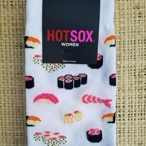 New Women's "HOTSOX" Sushi Theme Socks